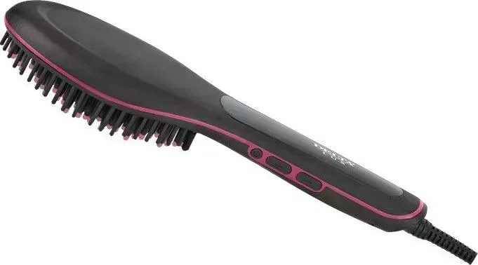 Прибор для укладки волос DELTA Lux DL-0533 черный с розовым