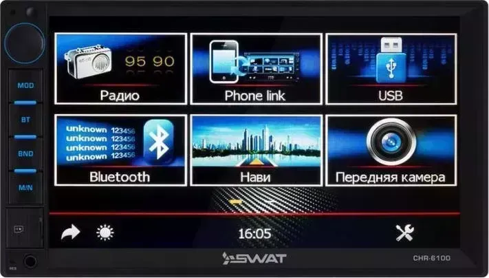 Автомагнитола SWAT CHR-6100