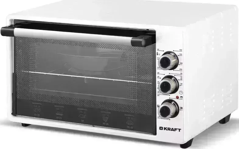 Мини-печь KRAFT KF-MO 3201 W белый