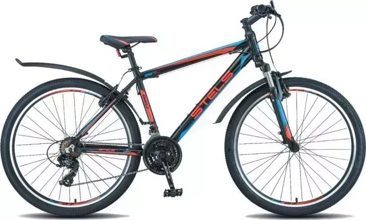 Велосипед STELS Navigator-620 V 26 V010 Чёрный/красный/синий (LU088805*LU074398*19) (2018)