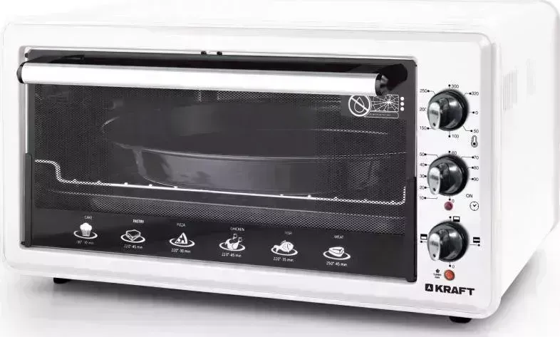 Мини-печь KRAFT KF-MO 4511 KW белый