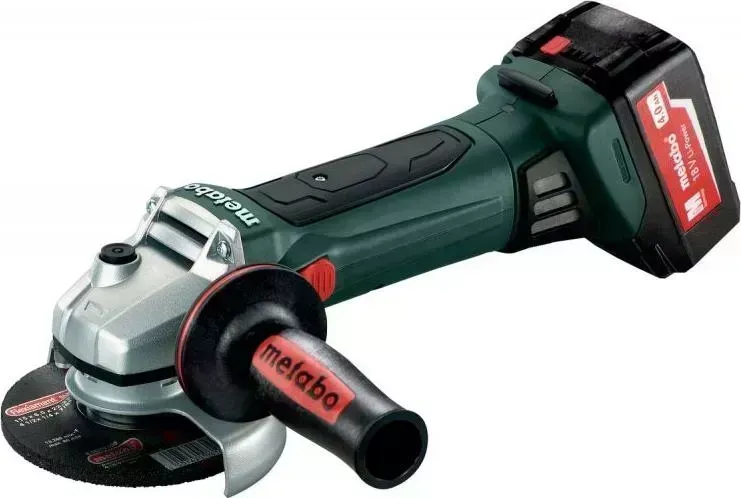 Шлифмашина угловая METABO W18 LTX125 (T0333)