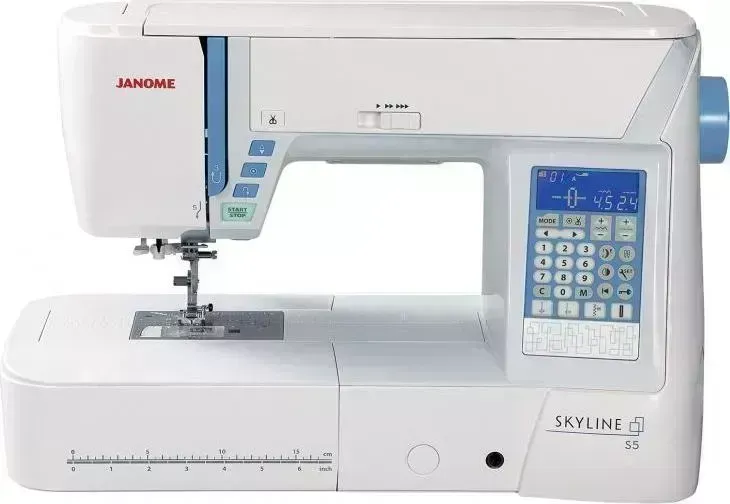 Швейная машина JANOME Skyline S5 белый