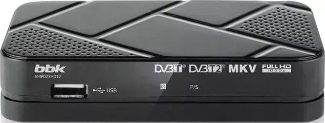 Ресивер цифровой BBK SMP023HDT2 темно-серый