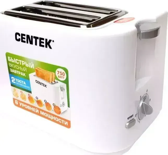 Тостер CENTEK СТ-1425 белый