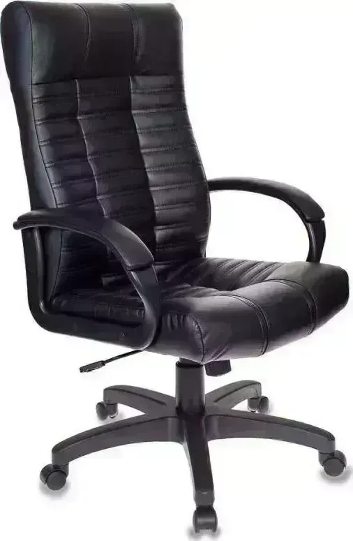 Кресло офисное БЮРОКРАТ KB-10/BLACK черный искусственная кожа