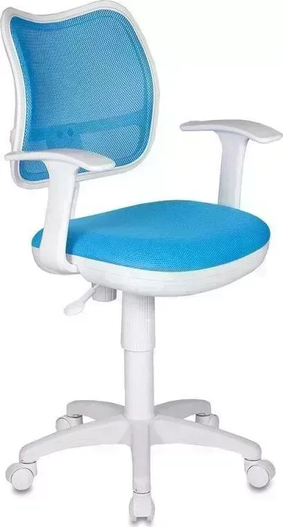 Кресло офисное БЮРОКРАТ CH-W797/LB/TW-55 светло-голубой