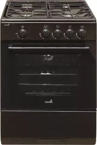 Плита газовая CEZARIS ПГ 3100-04 (Ч) коричневый