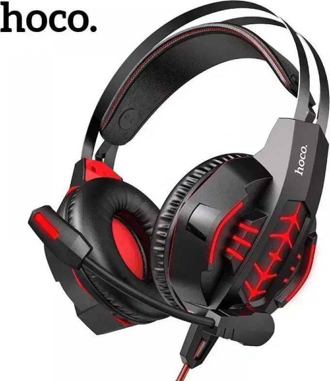 Наушники  Hoco W102 Cool tour красный