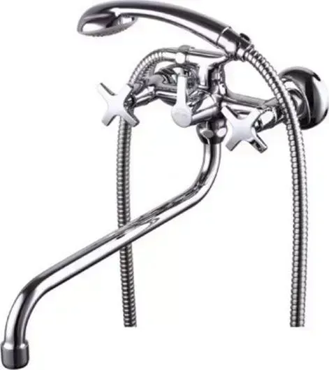 Смеситель для ванны KAISER Crystal 28155