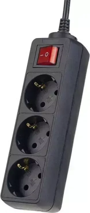 Удлинитель  Perfeo PF-A4678 (3роз,3м) черный