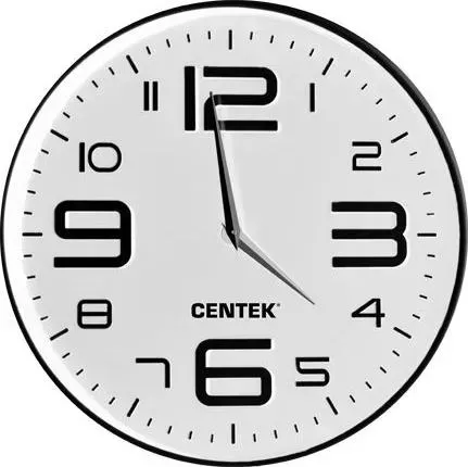 Часы настенные CENTEK СТ-7101 White