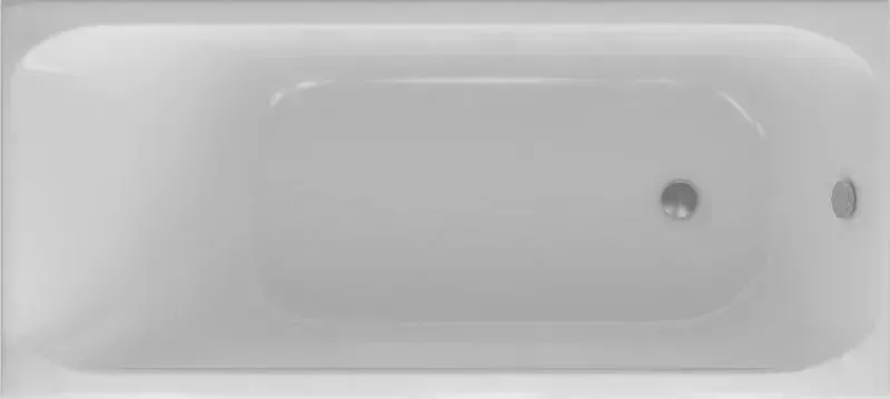 Ванна Aquatek Альфа 150см без гидромассажа с фронтальным экраном (слив справа)