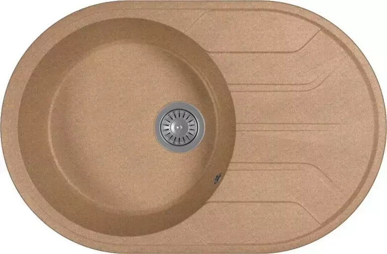 Мойка кухонная BAMBOO Лиана 760 терракота