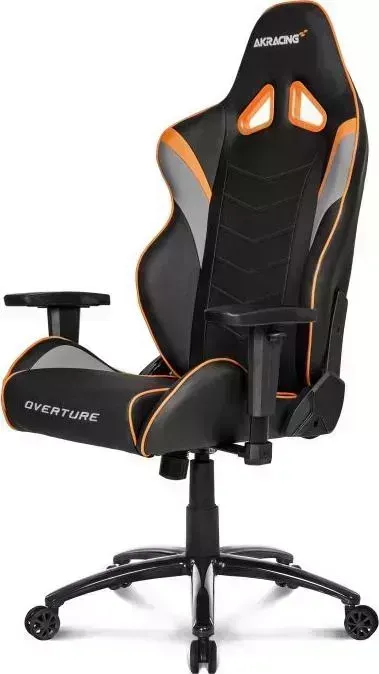 Кресло  AKRacing OVERTURE black/orange (OVERTURE-ORANGE)