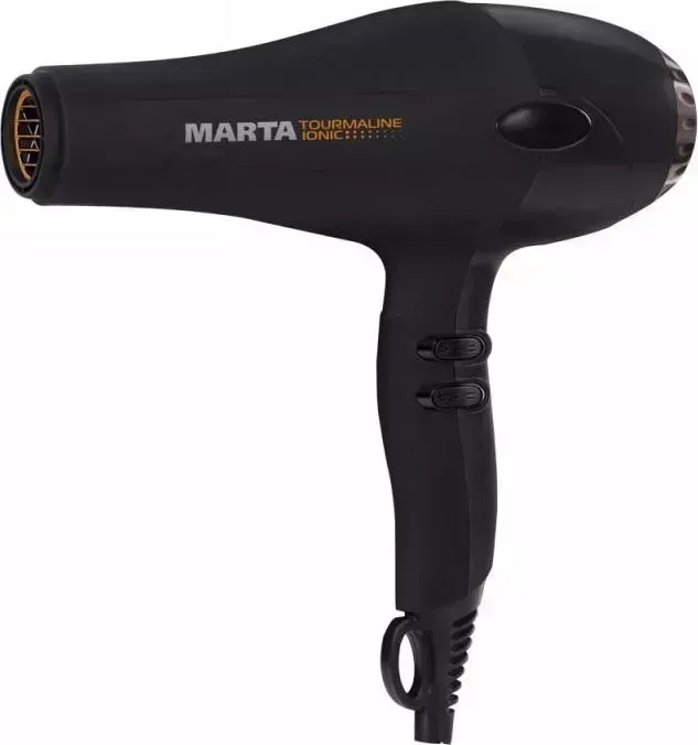 Фен MARTA MT-1428 черный гранит