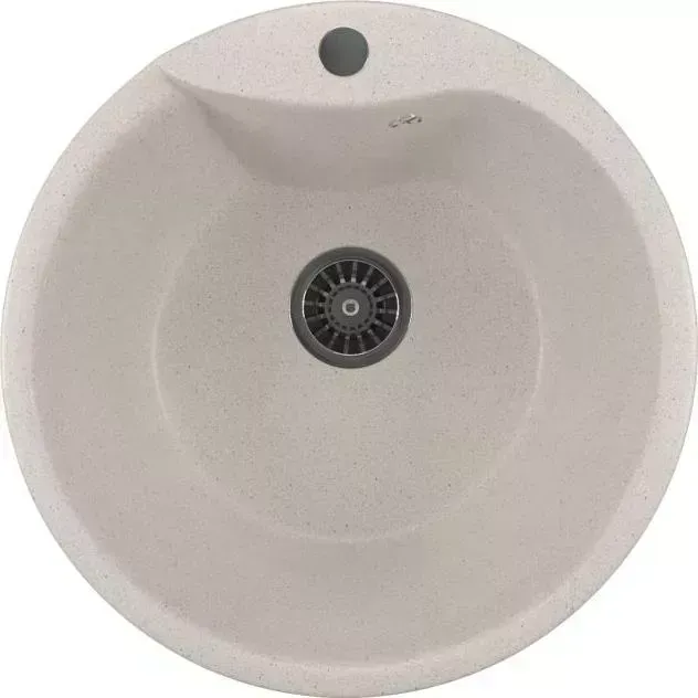 Мойка кухонная Mixline ML-GM12 белый (331) (525083)