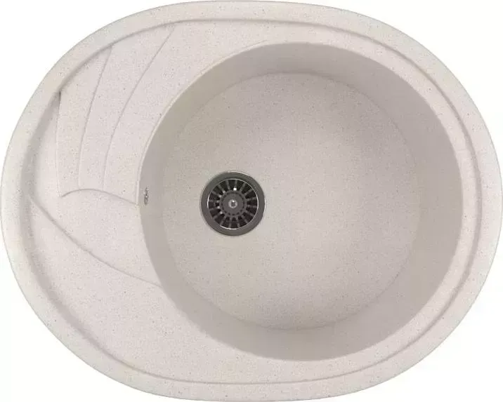 Мойка кухонная Mixline ML-GM17 белый (331) (525123)