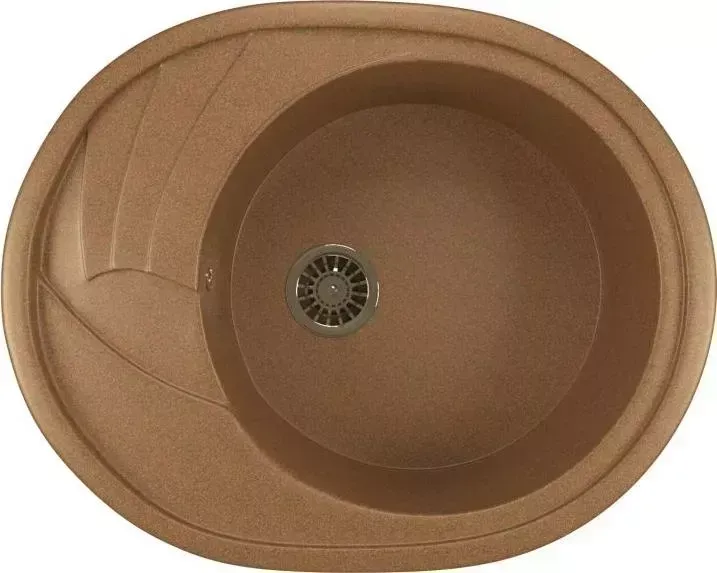 Мойка кухонная Mixline ML-GM17 терракотовая (307) (525121)