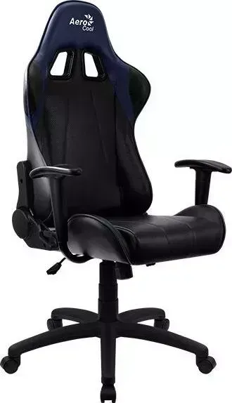 Кресло офисное AEROCOOL AC100 AIR Black Blue