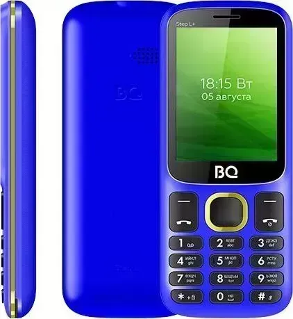 Телефон BQ 2440 Step L+ Blue/Yellow