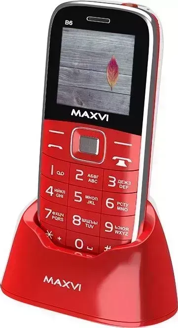 Телефон MAXVI B6 RED