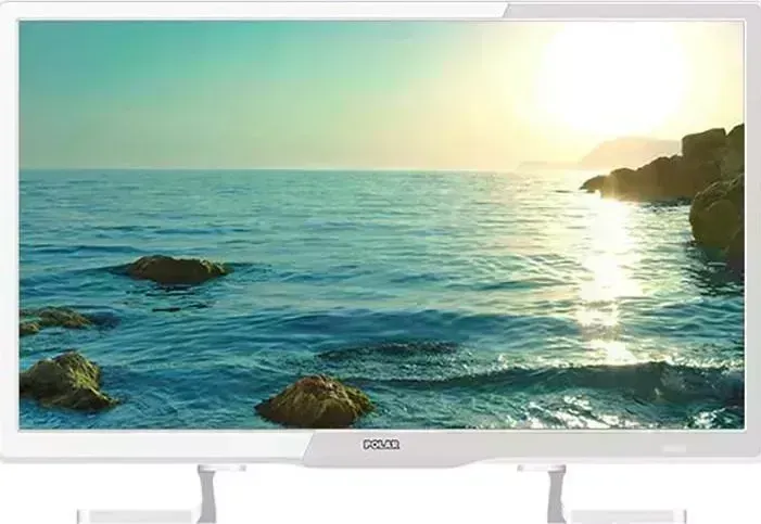 Телевизор POLAR P24L25T2C белый