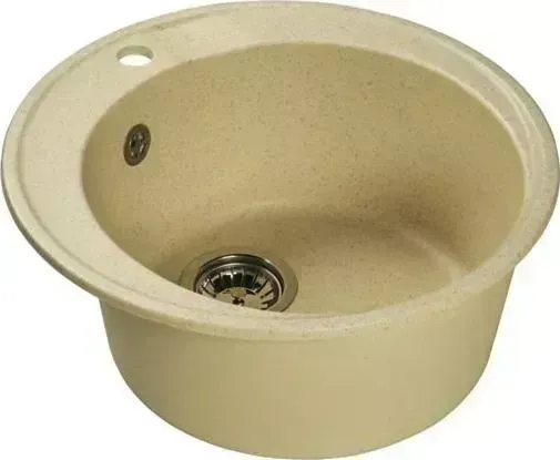 Мойка кухонная LEX VICO 490 IVORY