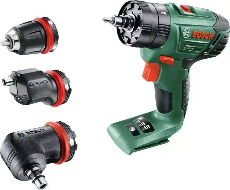 Дрель аккумуляторная BOSCH 18V Quick Snap solo (06039A3402)