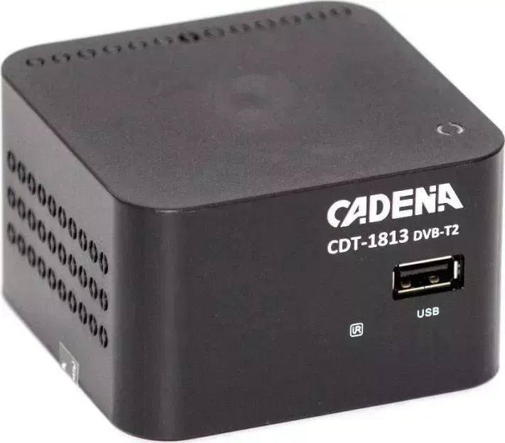 Ресивер цифровой  Cadena CDT-1813 черный