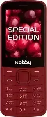 Телефон NOBBY 220 вишневый