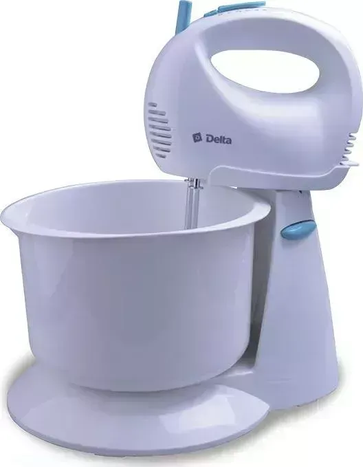 Миксер DELTA DL-5067С белый с голубым