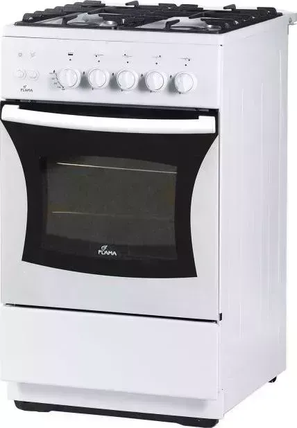 Плита газовая FLAMA FG 24230 W белый (без крышки)