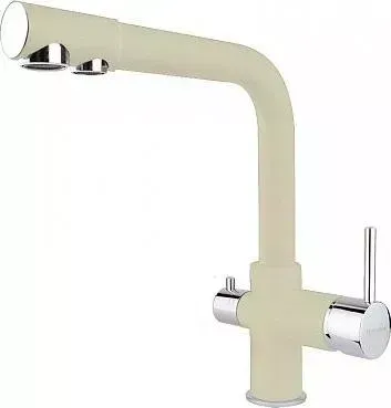 Смеситель для кухни Flortek FK-04 шампань