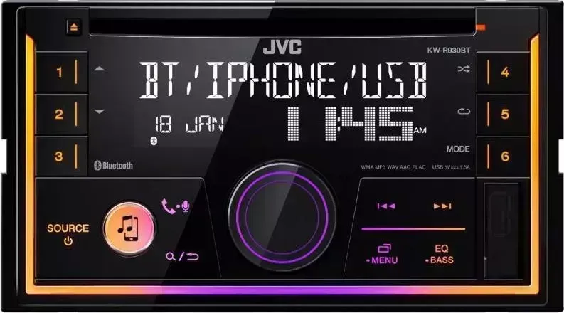 Автомагнитола JVC KW-R930BT