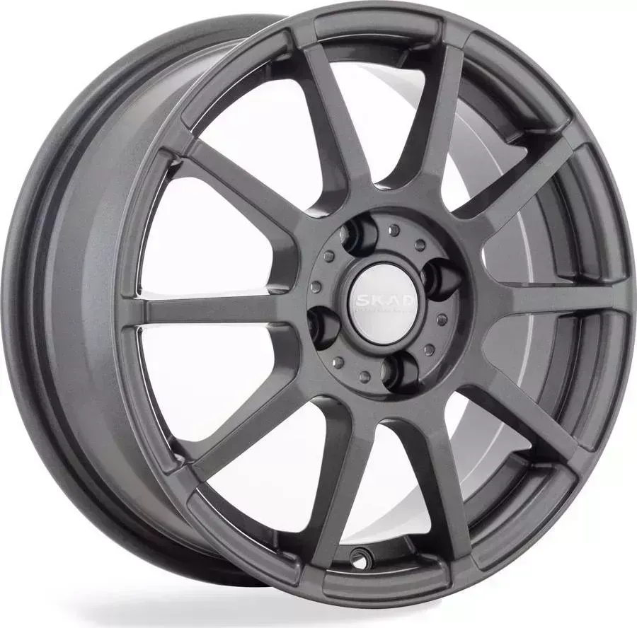 Диск автомобильный СКАД Акита6,0\R15 4*100 ET50d60,1Графит[] 6,0//R15