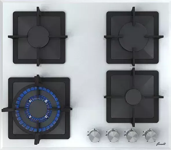 Панель варочная газовая FORNELLI PGT 60 CALORE WH