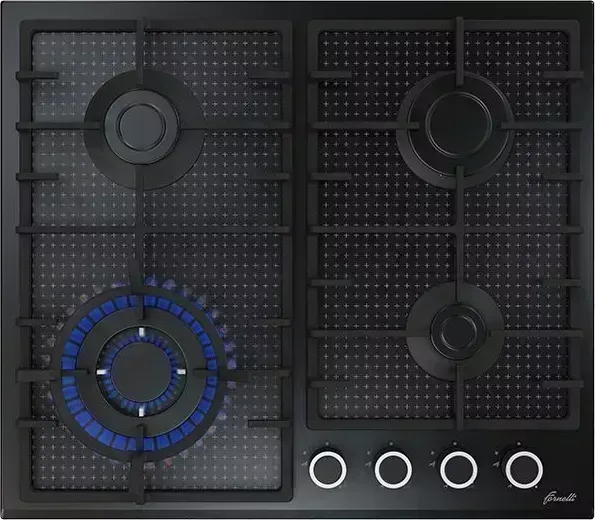 Панель варочная газовая FORNELLI PGT 60 Ardore BL
