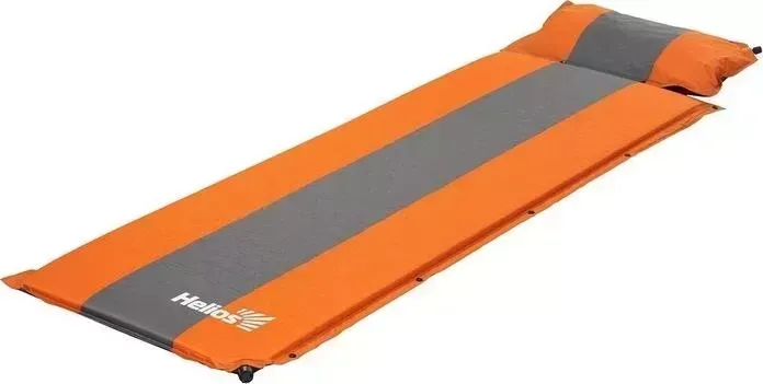 Коврик HELIOS самонадувающийся с подушкой 30-170x65x4 (HS-004P)