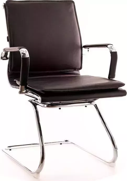 Кресло Everprof для посетителей Nerey CF экокожа черный
