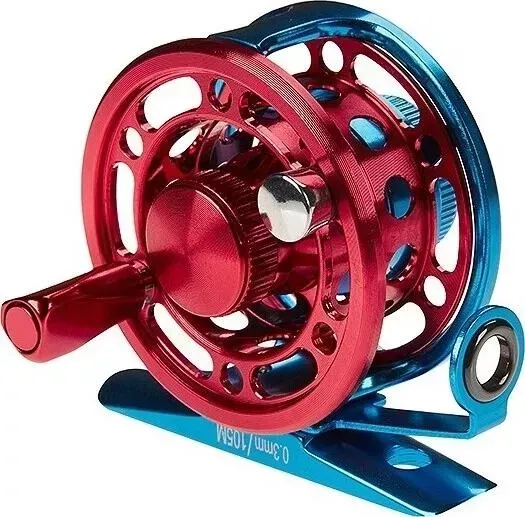 Катушка инерционная Higashi H-50 Blue/Red