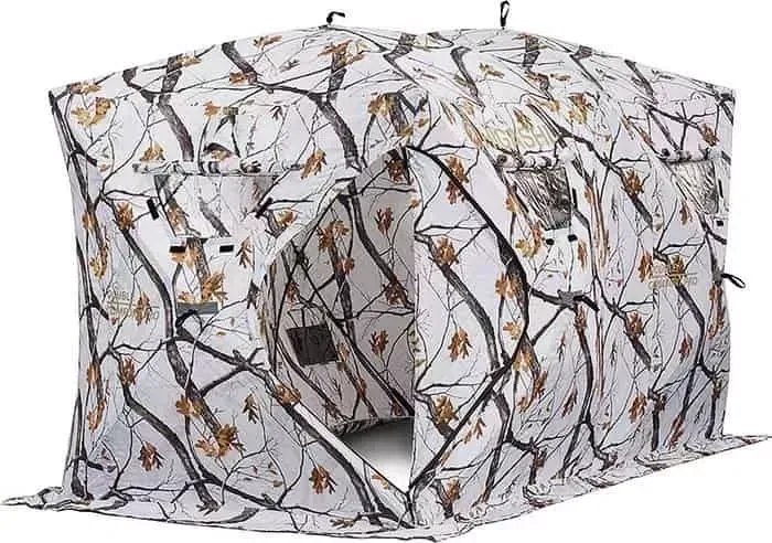 Палатка Higashi Double Winter Camo Comfort Pro трехслойная