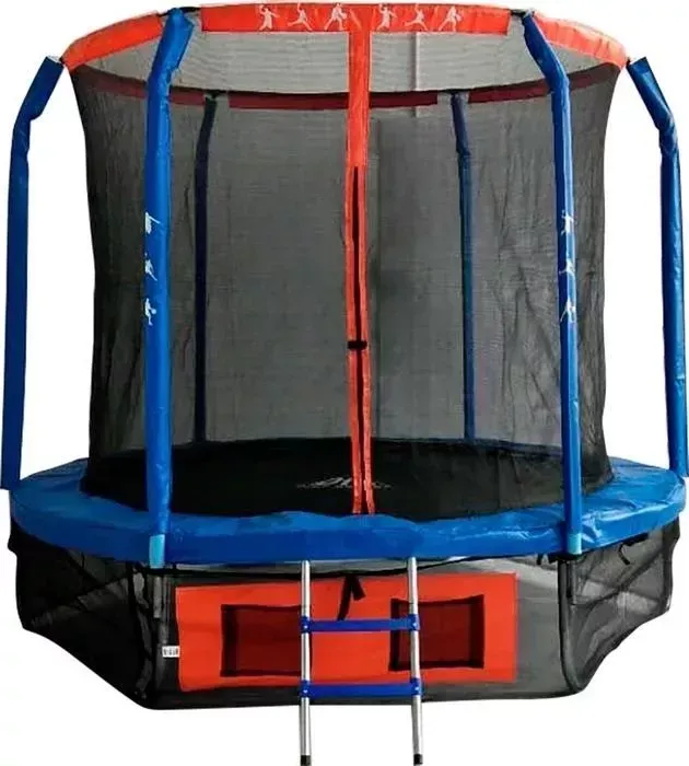 Батут DFC JUMP BASKET 14ft внутр.сетка, лестница (427cм)