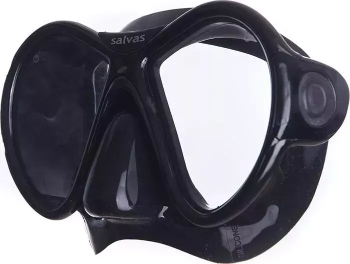 Маска для плавания Salvas Kool Mask, арт. CA550N2NNSTH, закален.стекло, силикон, р. Senior, черный