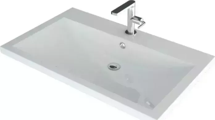 Раковина Madera для мебели Alice 75х48 белая (670)