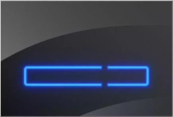 Кнопка смыва Am.Pm Touchless Pro сенсорная, стекло черное (I0450A38)