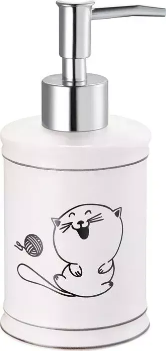 Дозатор Fora Happy Cats для жидкого мыла настольный керамика