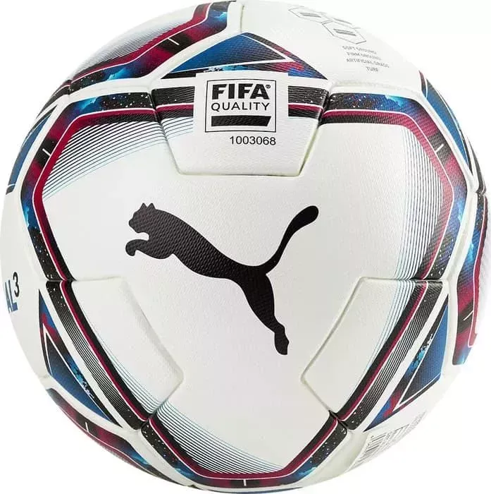 Мяч футбольный Puma Teamfinal 21.3 арт. 08330601, р.4, FIFA Quality, 8 пан., белый
