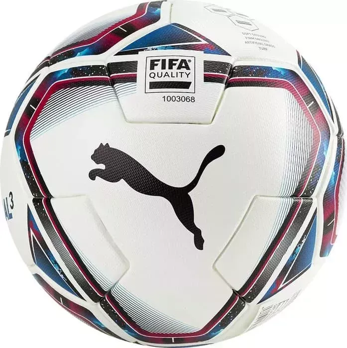 Мяч футбольный Puma Teamfinal 21.3 арт. 08330501, р.5, FIFA Quality, 8 пан., белый