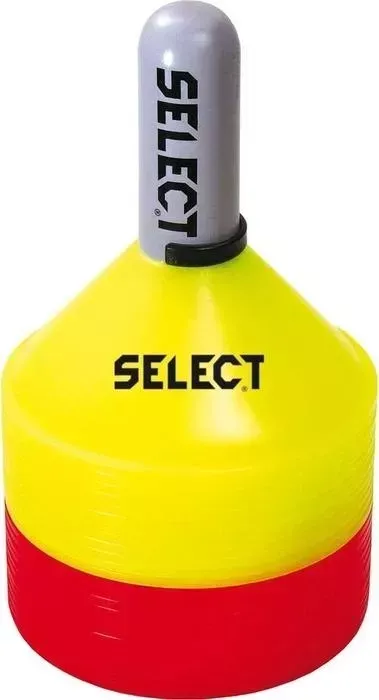 Фишки для разметки поля Select Marker Set 24 (24шт.) крас/жел, 7 см
